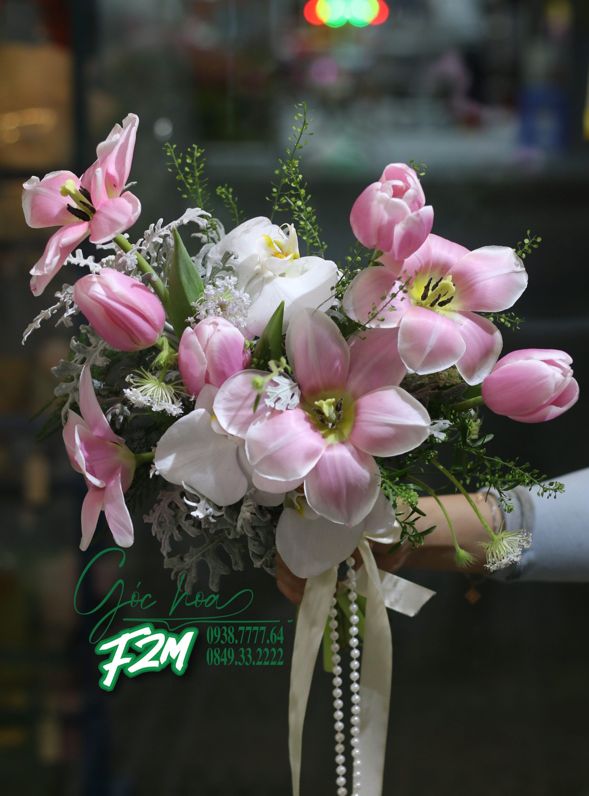 Hoa cầm tay cô dâu, hoa cưới, hoa cho ngày trọng đại,