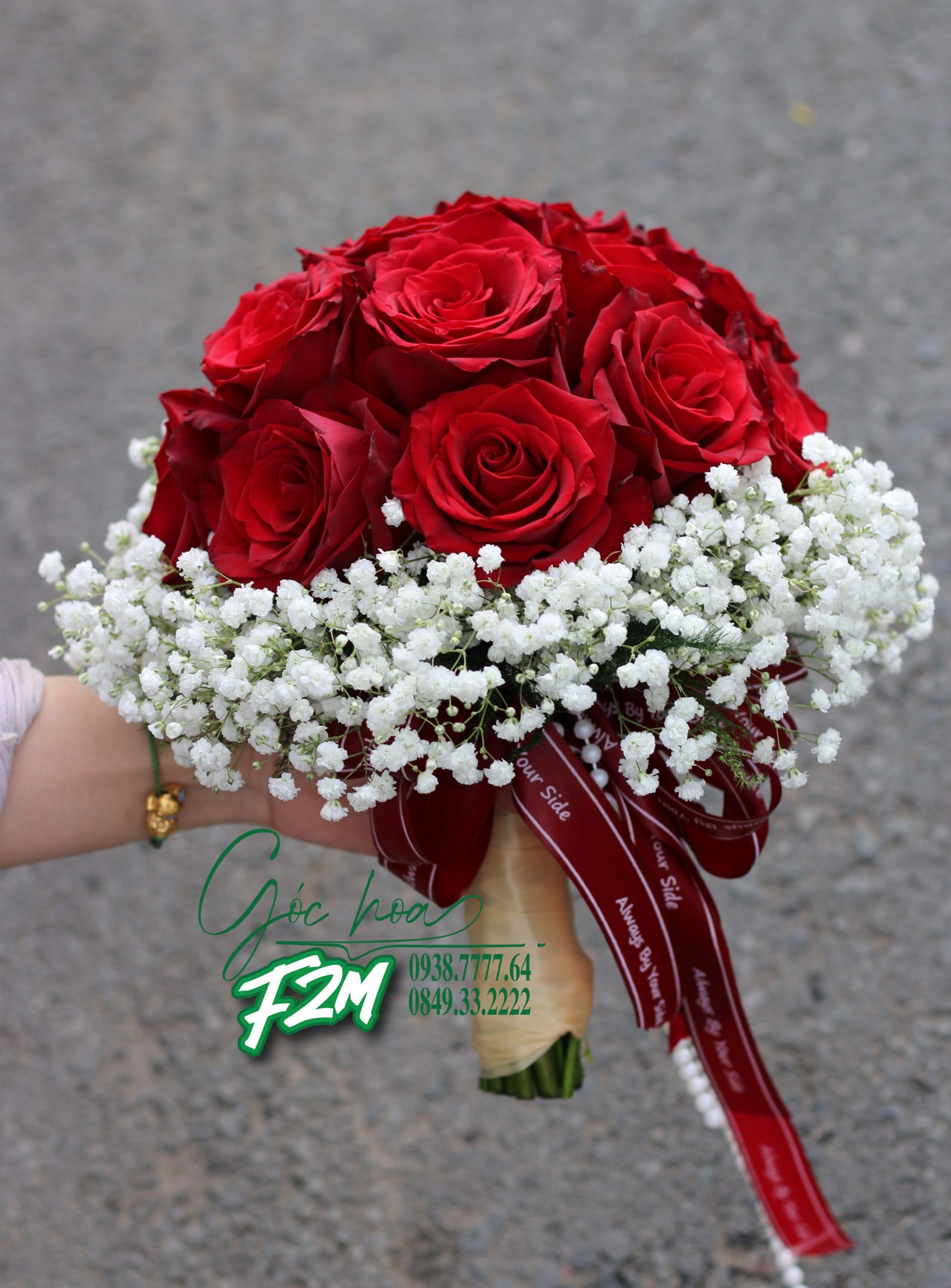 Hoa cầm tay cô dâu, hoa cưới, hoa cho ngày trọng đại,